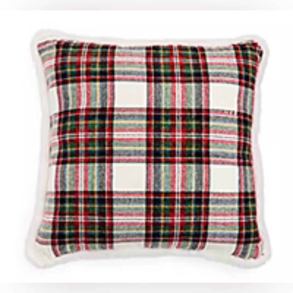 North Pole Trading Company Chenelle Throw Blanket and Matching Pillow NWT - Picture 3 of 8